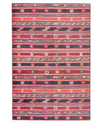 Cadiz 009 röd - maskinvävd matta