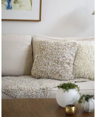 Lumme sand - konstgjord fårskinnskudde