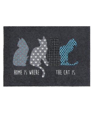 Creation four cats - dörrmatta