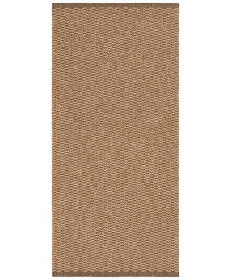 Signe brun - plast- och garnmatta