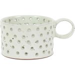 A World Of Craft Earth Ljuslykta - Ljusstakar Stengods Vit