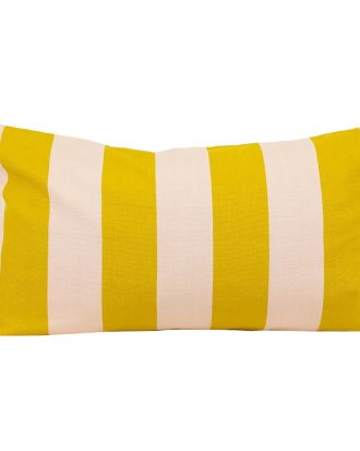 A World Of Craft Fifi Kuddfodral 50x90 Cm Mustard/ljusrosa - Prydnadskuddar & Fodral Bomull Senapsgul