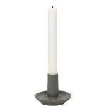 A World Of Craft Hera Ljuslykta - Ljusstakar Stengods Grå