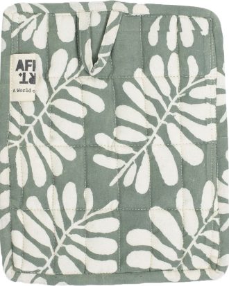 A World Of Craft Leaf Grytlapp - Grytlappar & Grytvantar Bomull Grön