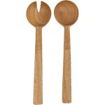 A World Of Craft Neem Salladsbestick - Salladsbestick Neem Wood Brun