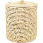 A World Of Craft Unit Sopkorg Med Lock - Papperskorgar & Pedalhinkar Palm Natur