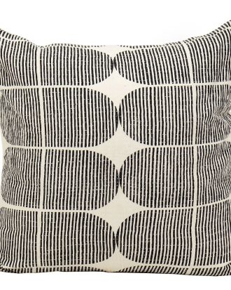 A World Of Craft Tile Kuddfodral 50x50 Cm Vit/ - Prydnadskuddar & Fodral Bomull Svart