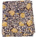 A World Of Craft Poppy Bordsduk /gul - Dukar & löpare Bomull Svart