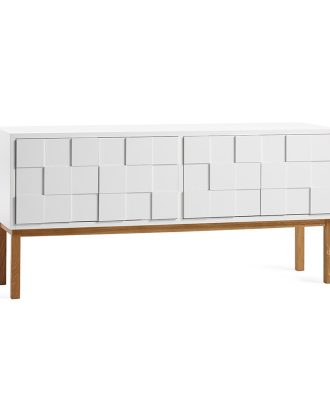 A2 Collect 2010 Mediabänk / - TV-bänkar & Mediabänkar Ek Vit