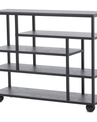 A2 Show Hylla - Bokhyllor Mdf Svartbetsad Ek