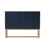 A2 Story Skap / Eik/ Marmor - Skåp & Vitrinskåp Ek Blå