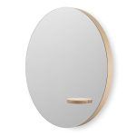 A2 You Spegel Ø100cm Vitoljad - Väggspeglar Ek