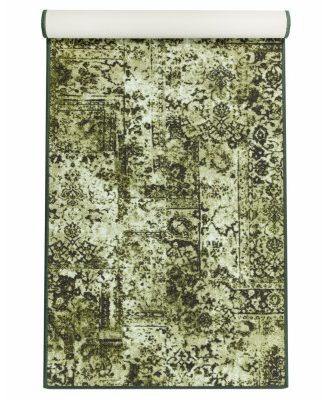 Venice grön - gångmatta på metervara