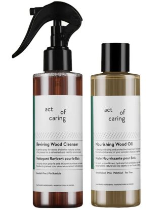 Act Of Caring Möbelvårdskit Till Trämöbler 2 Delar - Möbelvårdsprodukter
