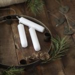 Adventsljusstake Rund STILLENAT