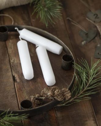 Adventsljusstake Rund STILLENAT