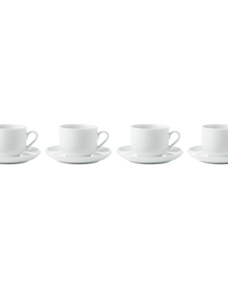 Aida Atelier Kaffekopp 18 Cl 4-pack - Kaffekoppar Porslin Vit