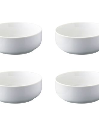 Aida Atelier Skål 4-pack - Serveringsskålar Porslin Vit
