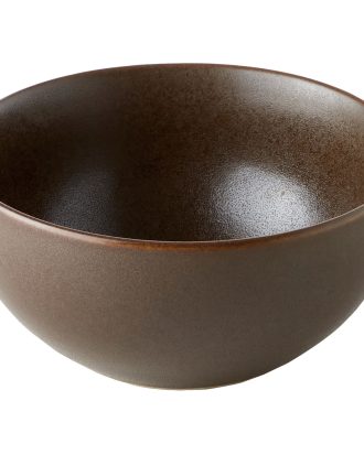 Aida Chestnut Skål Matt Brun 15 Cm - Serveringsskålar Stengods Mattbrun