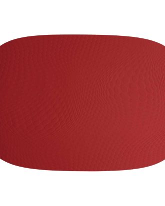 Aida Karim Rashid Bordstablett 30,6x45 Cm - Bordstabletter & Glasunderlägg Återvunnet Läder Chili