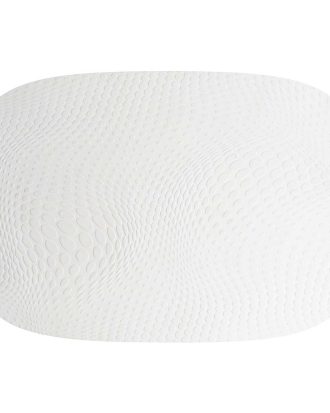 Aida Karim Rashid Bordstablett 30,6x45 Cm Mozarella - Bordstabletter & Glasunderlägg Återvunnet Läder Vit