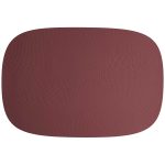 Aida Karim Rashid Bordstablett 30,6x45 Cm - Bordstabletter & Glasunderlägg Återvunnet Läder Bordeaux