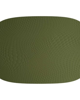 Aida Karim Rashid Bordstablett 30,6x45 Cm - Bordstabletter & Glasunderlägg Återvunnet Läder Oliv