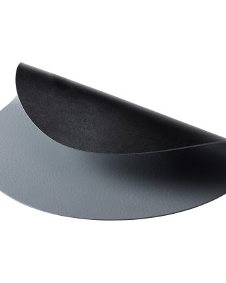 Aida Quadro Bordsunderlägg 38 Cm / Grå - Bordstabletter & Glasunderlägg Läder Svart