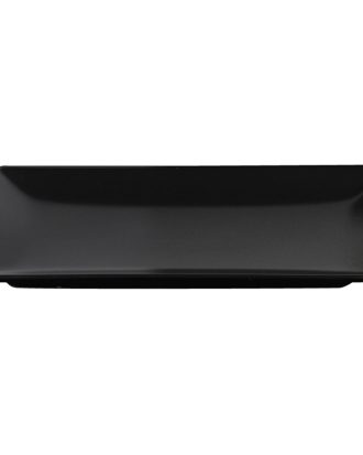 Aida Quadro Rektangulär Tallrik 25x15 Cm - Mattallrikar Stengods Svart