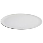 Aida Raw Fat 34 Cm Arctic White - Uppläggningsfat Stengods Vit