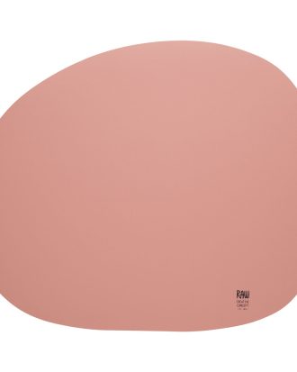 Aida Raw Organic Bordsunderlägg 33,5x41 Cm - Bordstabletter & Glasunderlägg Silikon Spicy Rose