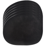 Aida Raw Bordsunderlägg 6-pack - Bordstabletter & Glasunderlägg Läder Svart