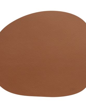 Aida Raw Buffalo Bordstablett 33,5x41 Cm - Bordstabletter & Glasunderlägg Återvunnet Läder Kanel