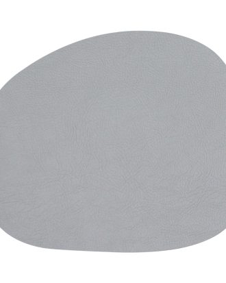 Aida Raw Buffalo Bordstablett 33,5x41 Cm - Bordstabletter & Glasunderlägg Återvunnet Läder Ljusgrå