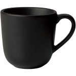 Aida Raw Kaffemugg Med Handtag 20 Cl - Kaffekoppar Stengods Titanium Black