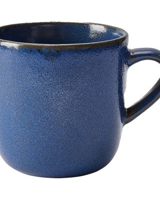 Aida Raw Kaffemugg Med Handtag 20 Cl Midnight Blue - Kaffekoppar Stengods Midnattsblå