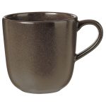 Aida Raw Kaffemugg Med Handtag 20 Cl - Kaffekoppar Stengods Metallic Brown