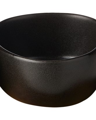 Aida Raw Organic Skål - Serveringsskålar Stengods Titanium Black