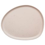 Aida Raw Organic Tallrik 21x24 Cm - Mattallrikar Stengods Nordic Nude