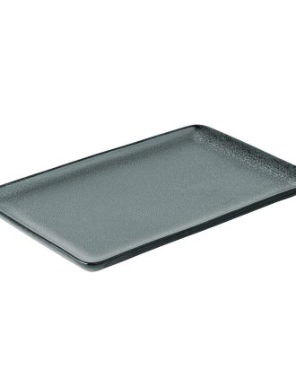 Aida Raw Rektangulär Tallrik 23,5x15 Cm - Mattallrikar Stengods Northern Green