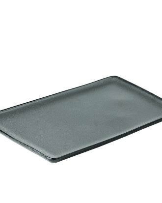 Aida Raw Rektangulär Tallrik 31,5x20 Cm - Mattallrikar Stengods Northern Green