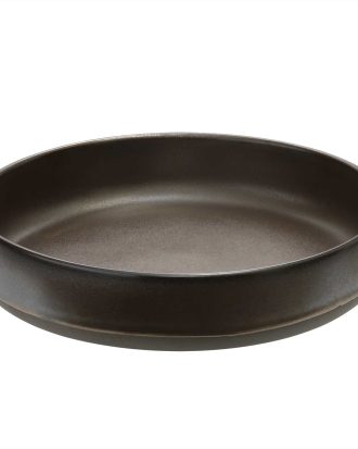 Aida Raw Serveringsskål 30 Cm - Serveringsskålar Stengods Metallic Brown