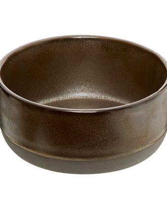 Aida Raw Skål 13,5 Cm - Serveringsskålar Stengods Metallic Brown