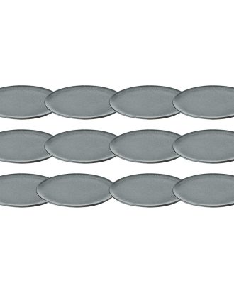 Aida Raw Tallrik 23 Cm 12-pack - Mattallrikar Stengods Northern Green