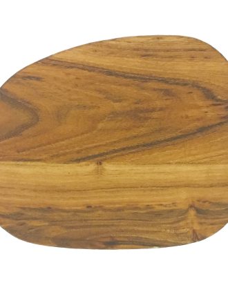 Aida Raw Smörtallrik 2-pack 19x14 Cm - Uppläggningsfat Teak