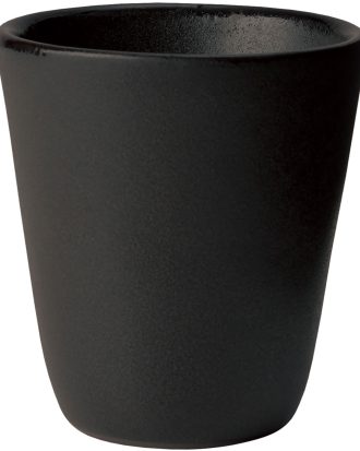 Aida Raw Kopp 25 Cl - Kaffekoppar Stengods Titanium Black