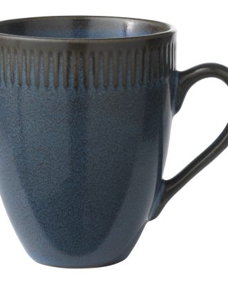 Aida Relief Mugg 30 Cl - Kaffekoppar Stengods Blå