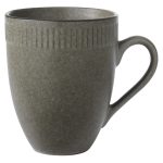 Aida Relief Mugg 30 Cl - Kaffekoppar Stengods Grå