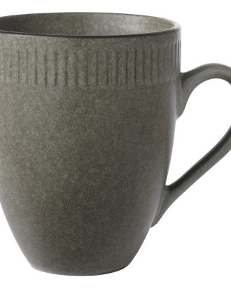 Aida Relief Mugg 30 Cl - Kaffekoppar Stengods Grå