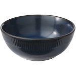 Aida Relief Skål 14 Cm - Serveringsskålar Stengods Blå